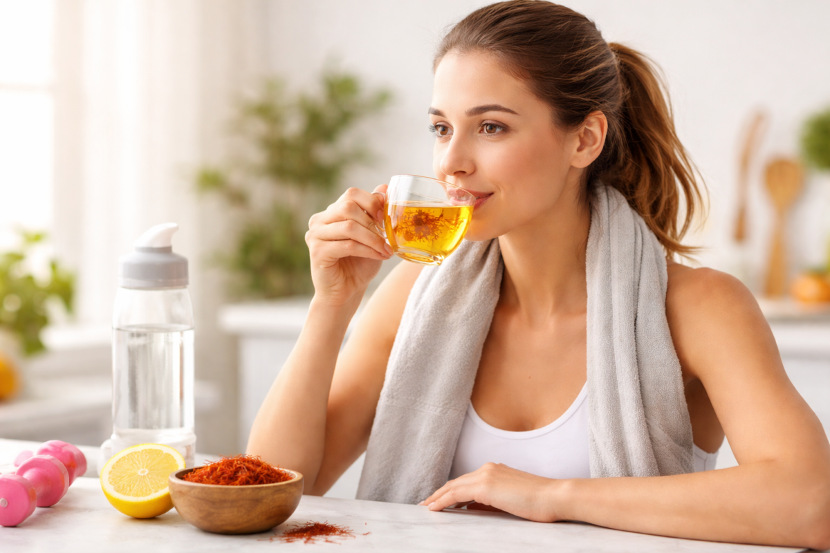 زعفران و لاغری